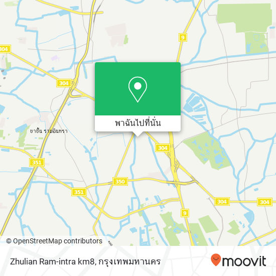 Zhulian Ram-intra km8 แผนที่