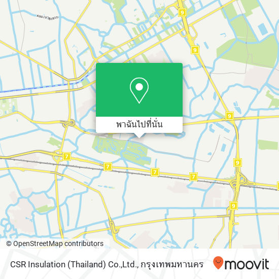 CSR Insulation (Thailand) Co.,Ltd. แผนที่