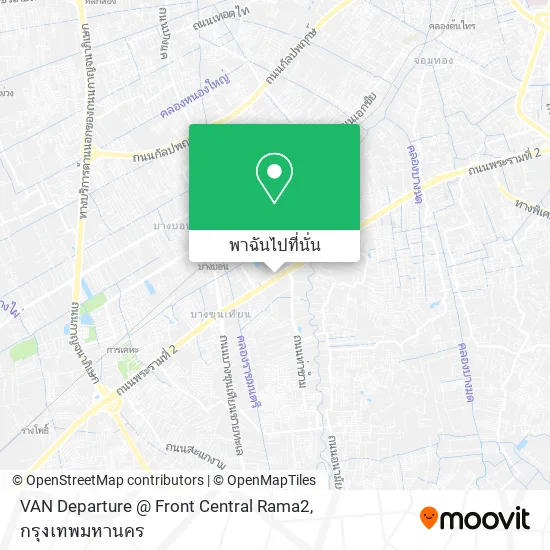 VAN Departure @ Front Central Rama2 แผนที่