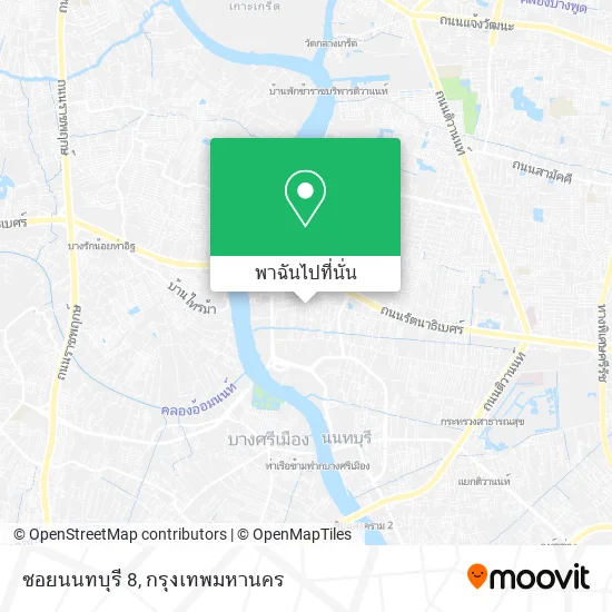 ซอยนนทบุรี 8 แผนที่