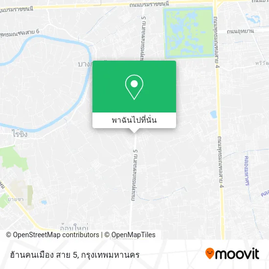 ฮ้านคนเมือง สาย 5 แผนที่