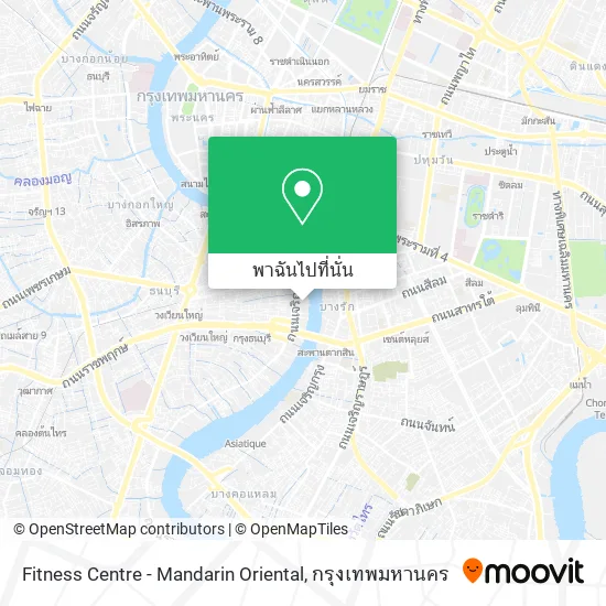 Fitness Centre - Mandarin Oriental แผนที่