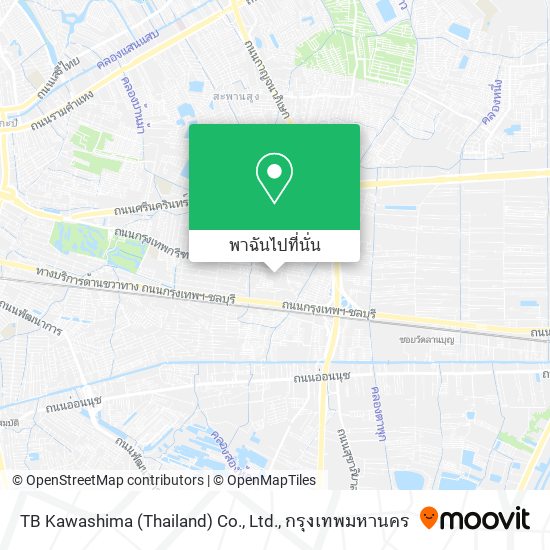 TB Kawashima (Thailand) Co., Ltd. แผนที่