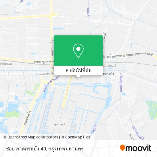 ซอย ลาดกระบัง 40 แผนที่
