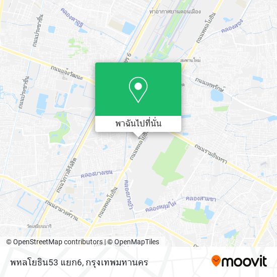 พหลโยธิน53 แยก6 แผนที่