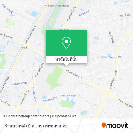 ร้านนวดหลังบ้าน แผนที่