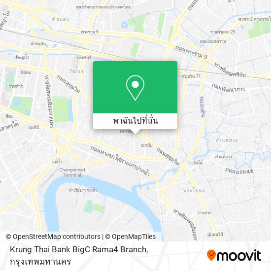 Krung Thai Bank BigC Rama4 Branch แผนที่