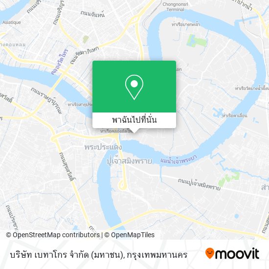 บริษัท เบทาโกร จำกัด (มหาชน) แผนที่