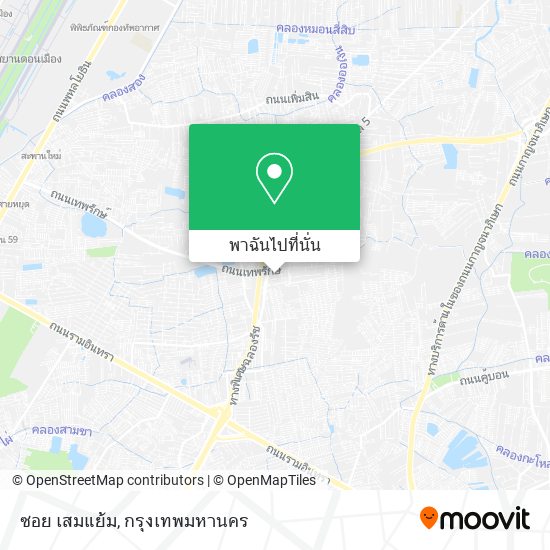ซอย เสมแย้ม แผนที่