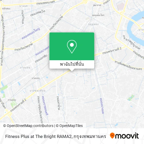 Fitness Plus at The Bright RAMA2 แผนที่