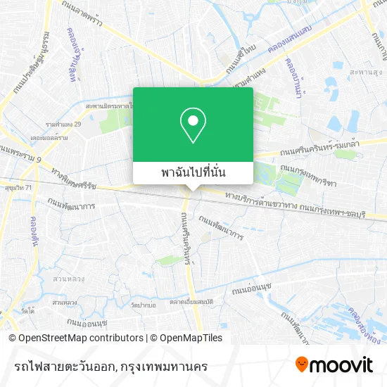 รถไฟสายตะวันออก แผนที่