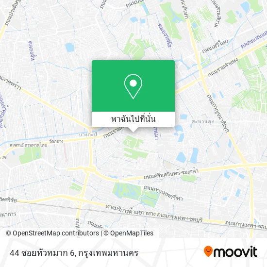 44 ซอยหัวหมาก 6 แผนที่
