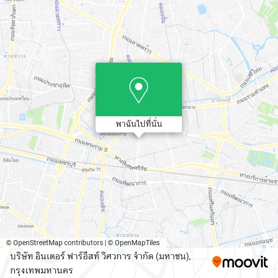 บริษัท อินเตอร์ ฟาร์อีสท์ วิศวการ จำกัด (มหาชน) แผนที่