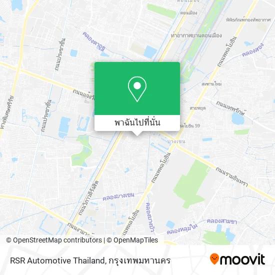 RSR Automotive Thailand แผนที่