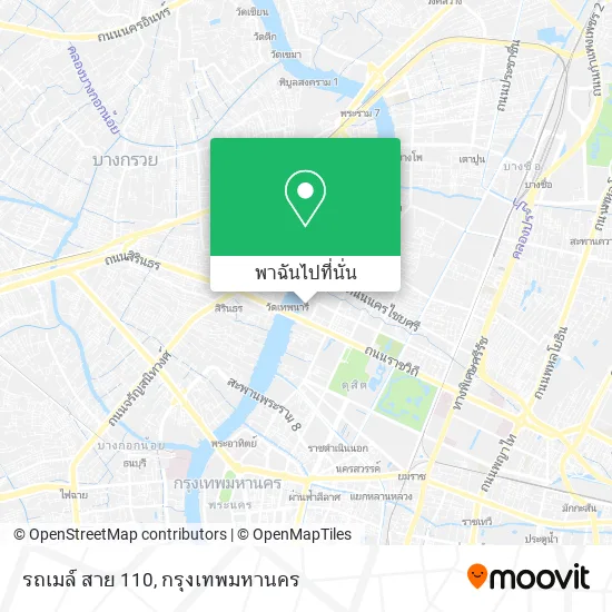 รถเมล์ สาย 110 แผนที่