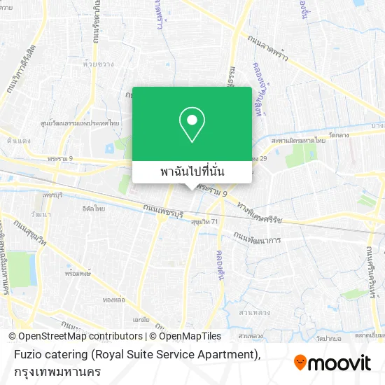 Fuzio catering (Royal Suite Service Apartment) แผนที่