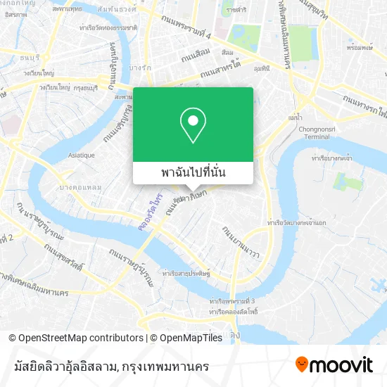 มัสยิดลิวาอุ้ลอิสลาม แผนที่