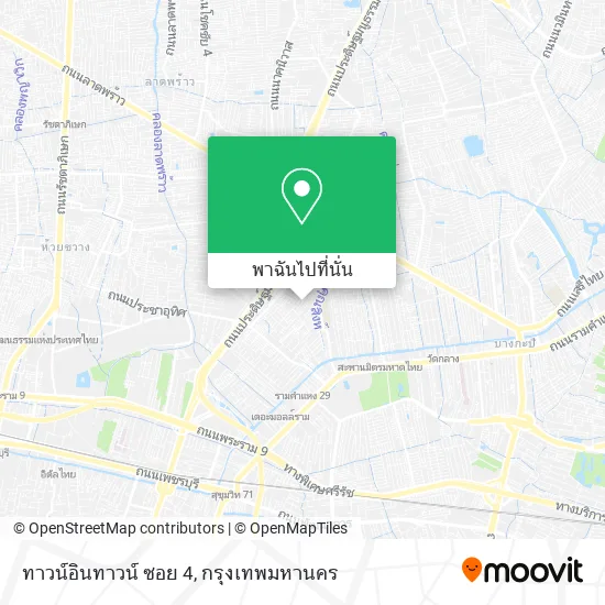 ทาวน์อินทาวน์ ซอย 4 แผนที่