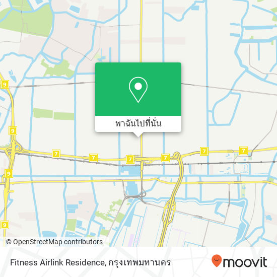 Fitness Airlink Residence แผนที่