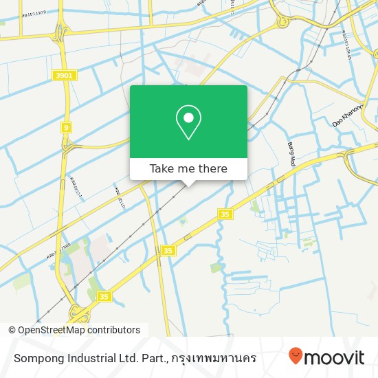 Sompong Industrial Ltd. Part. แผนที่