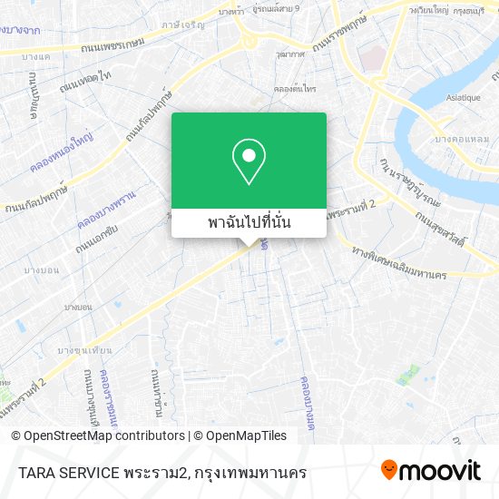 TARA SERVICE พระราม2 แผนที่