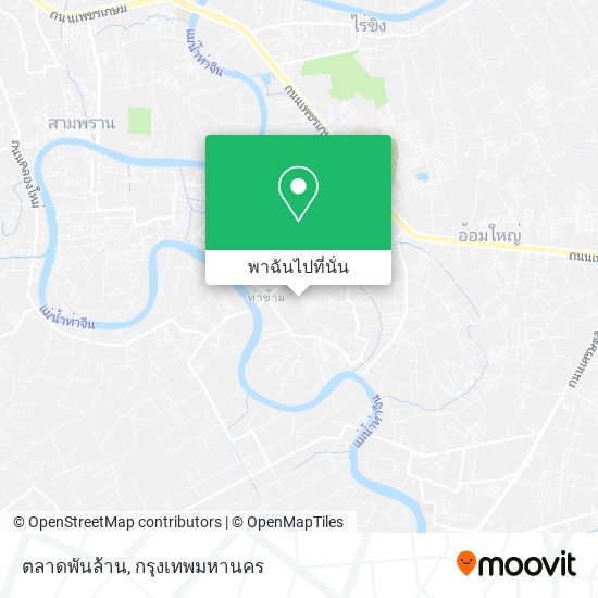 ตลาดพันล้าน แผนที่