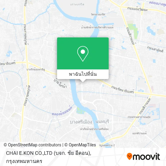 CHAI E.KON CO.,LTD (บจก. ชัย อีคอน) แผนที่