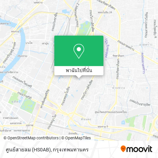 ศูนย์สายลม (HS0AB) แผนที่