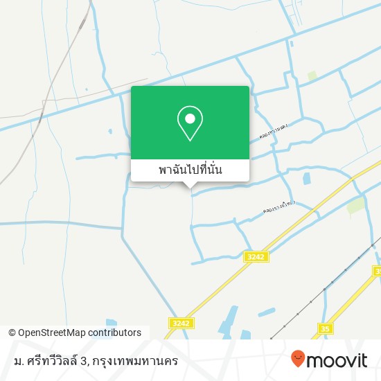 ม. ศรีทวีวิลล์ 3 แผนที่