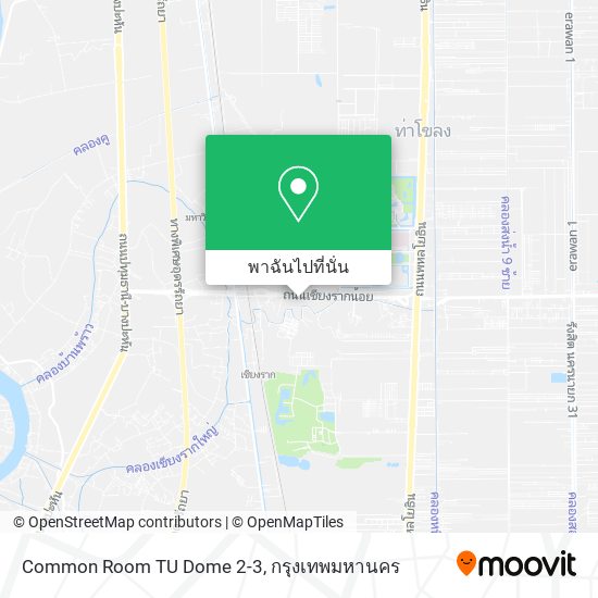 Common Room TU Dome 2-3 แผนที่