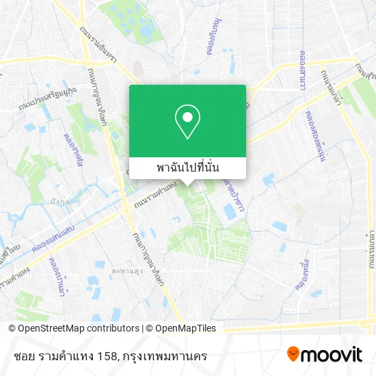 ซอย รามคำแหง 158 แผนที่