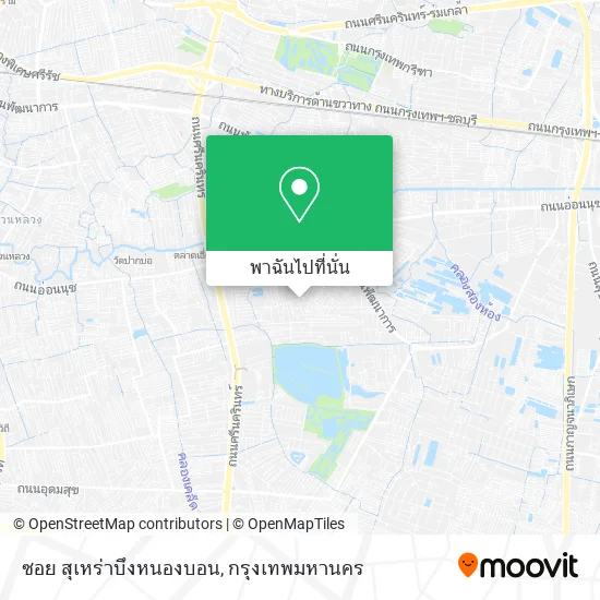 ซอย สุเหร่าบึงหนองบอน แผนที่