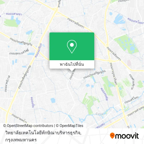 วิทยาลัยเทคโนโลยีทักษิณาบริหารธุรกิจ แผนที่
