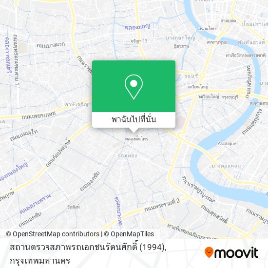 สถานตรวจสภาพรถเอกชนรัตนศักดิ์ (1994) แผนที่