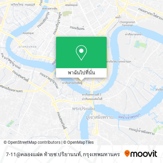 7-11@คลองแฝด ท้ายซ.ปริยานนท์ แผนที่