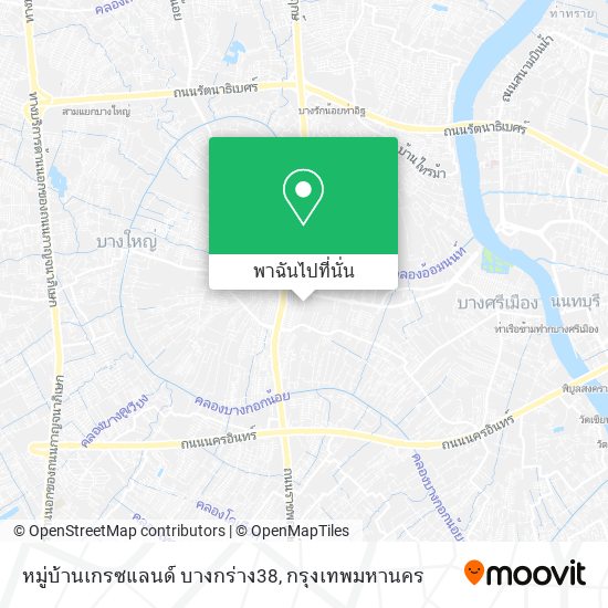 หมู่บ้านเกรซแลนด์ บางกร่าง38 แผนที่