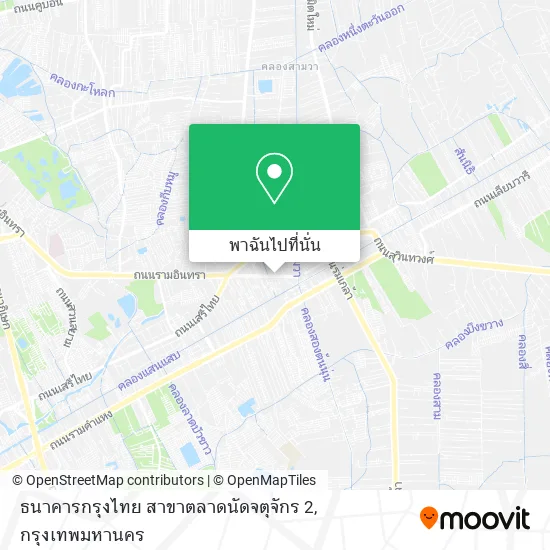 ธนาคารกรุงไทย สาขาตลาดนัดจตุจักร 2 แผนที่