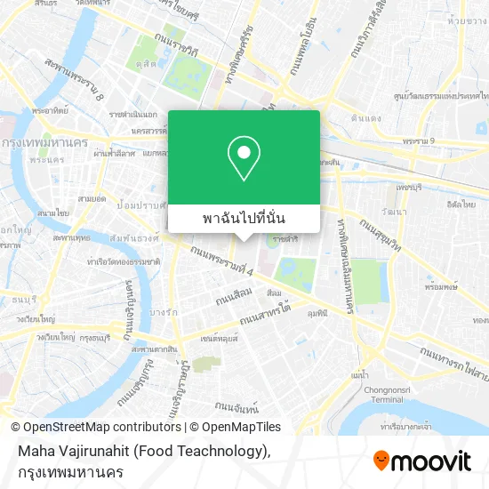 Maha Vajirunahit (Food Teachnology) แผนที่