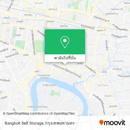 Bangkok Self Storage แผนที่