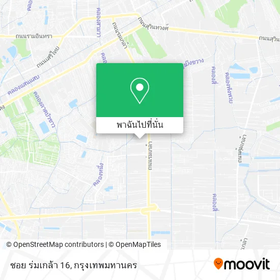 ซอย ร่มเกล้า 16 แผนที่