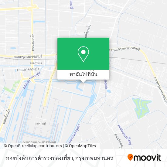 กองบังคับการตำรวจท่องเที่ยว แผนที่