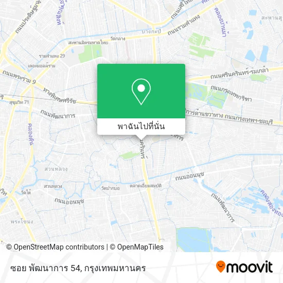 ซอย พัฒนาการ 54 แผนที่