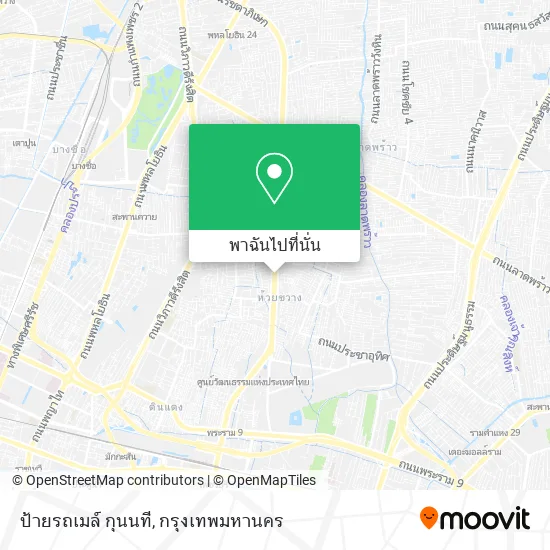 ป้ายรถเมล์ กุนนที แผนที่