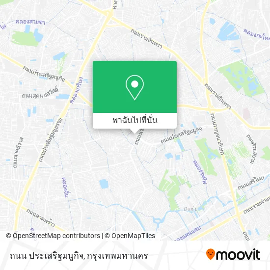 ถนน ประเสริฐมนูกิจ แผนที่