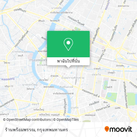ร้านพร้อมพรรณ แผนที่