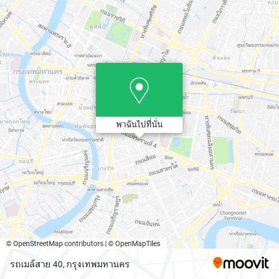 รถเมล์สาย 40 แผนที่