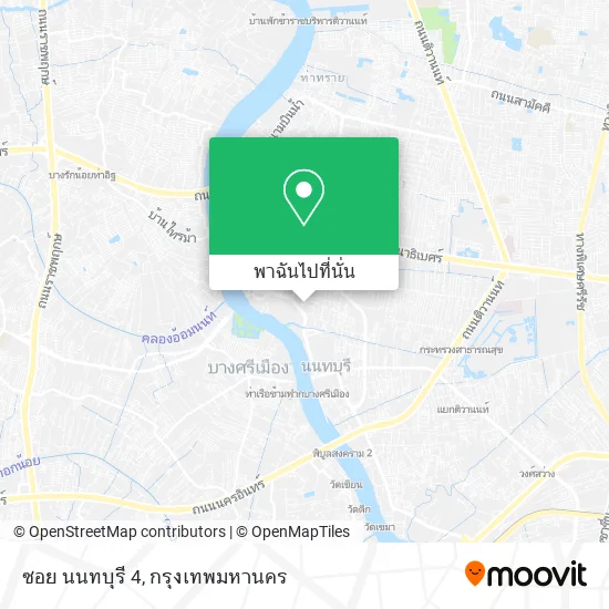 ซอย นนทบุรี 4 แผนที่