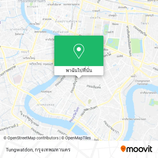 Tungwatdon แผนที่