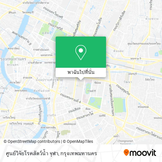 ศูนย์วิจัยโรคสัตว์น้ำ จุฬา แผนที่