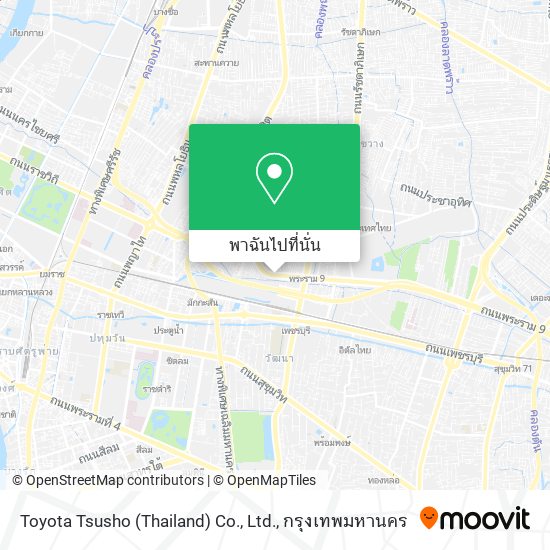 Toyota Tsusho (Thailand) Co., Ltd. แผนที่